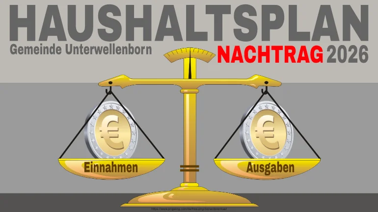 Mehr über den Artikel erfahren Der Haushaltsplan 2026 – Nachtrag